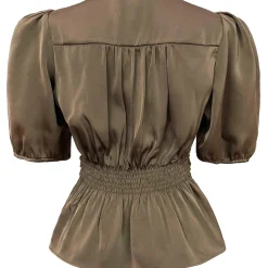 Liberté LIBERTÉ dame bluse TIKI - Brown Sale