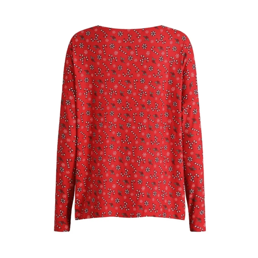 Liberté dame top ALMA - 9504 - CANDYCANE RED Outlet