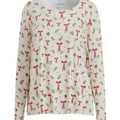 Liberté dame top ALMA - 9504 - RED BOW CREME Clearance