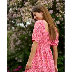 Liberté kjole gro - Pink Flower Discount