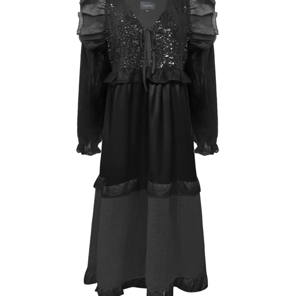 Liberté Liberte Dame Kjole Nor - Black SEQUINS Hot