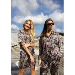 Liberté Liberte dame skjorte My - Black Paisley Best