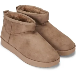 SHOES Lillie dame bamsestøvler WD148 - Kaki New