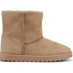 SHOES Lina dame bamsestøvle 6417 - Khaki New