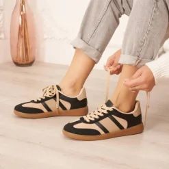 SHOES Lisette dame sneakers 8967 - Black Best