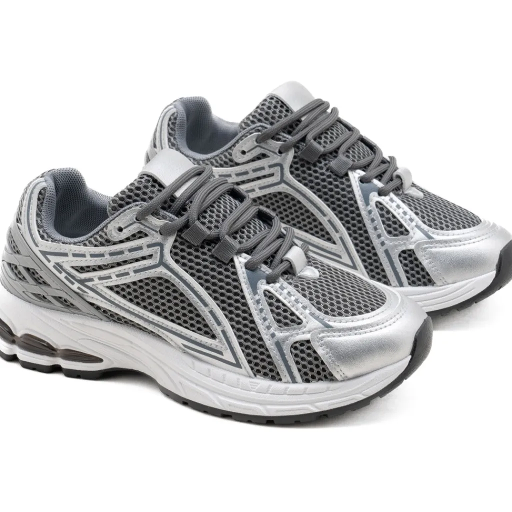 SHOES Lucette dame sneakers 1221 - Grey