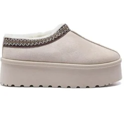 SHOES Lucie dame bamsestøvle WD151 - Beige Hot