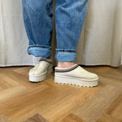 SHOES Lucie dame bamsestøvle WD151 - Beige Hot