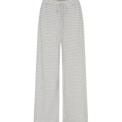 LULULIA Dame Bukser LuChloe 62671 - Light Grey/White Sale