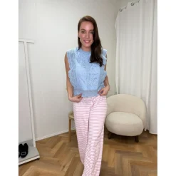 LULULIA Dame Bukser LuChloe 62671 - Pink Online