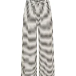 LULULIA Dame Bukser LuChloe 62671 - Nero/White Sale