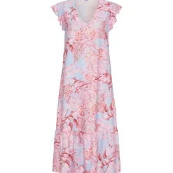 LULULIA Dame Kjole LuAlberte 7050 - Celeste6839tpa Sale