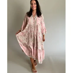 LULULIA Dame Kjole LuEvie 2270LU - RosaCF2B0715vs Sale