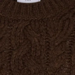 LULULIA Dame Strik LuThilde 8187 - DarkBrownZ9008 Discount