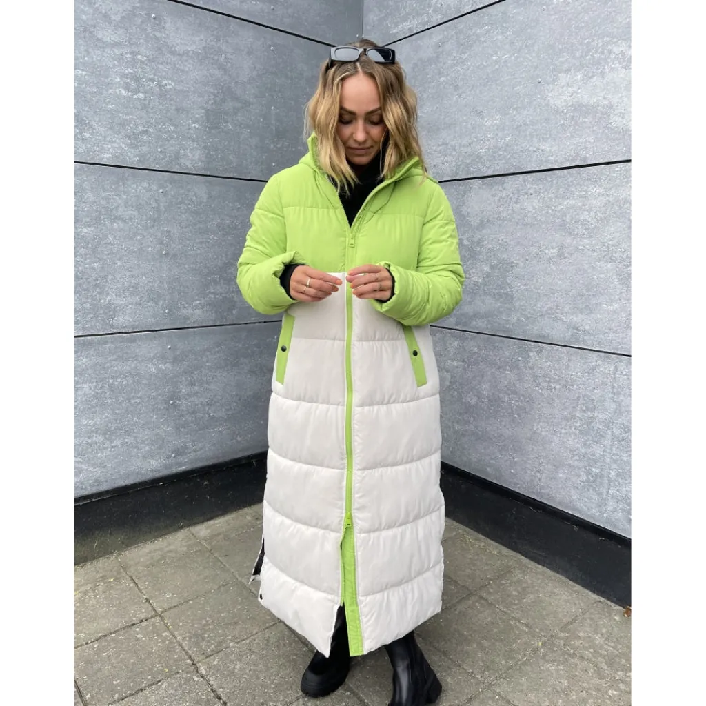 LULULIA EXTRA LONG PUFFER JACKET 12224702 - Moonbeam Hot