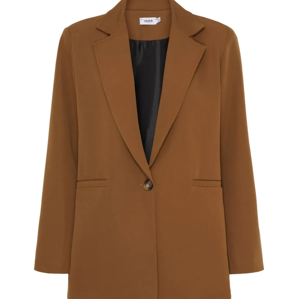 LULULIA Gia dame blazer 6120-0 - Camel Online