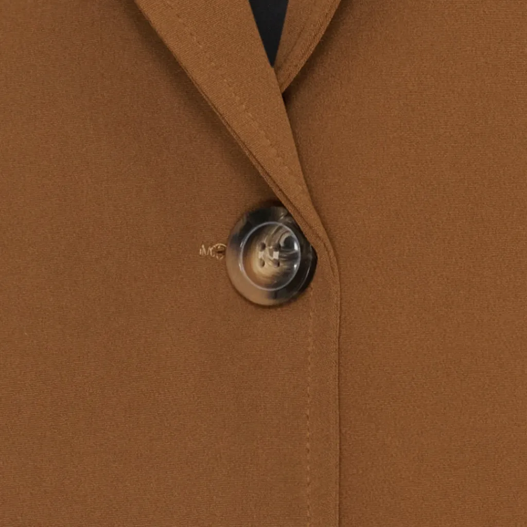 LULULIA Gia dame blazer 6120-0 - Camel Online