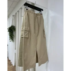 LULULIA Studio dame cargo nederdel Lula - Beige Best