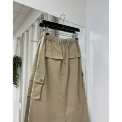 LULULIA Studio dame cargo nederdel Lula - Beige Best
