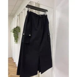 LULULIA Studio dame cargo nederdel Lula - Black Best