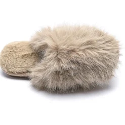 SHOES Malorie dame hjemmesko YL-179 - Kaki Outlet