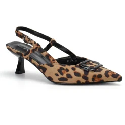 SHOES Malvina dame stiletter 77-589 - Leopard Online