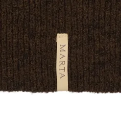 MARTA DU CHATEAU dame balaclava MdcFiluca FMHK6480 - Dark Brown Best
