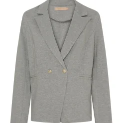 MARTA DU CHATEAU dame blazer MdcVivian - Greymelange Clearance