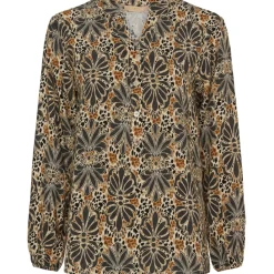 MARTA DU CHATEAU dame bluse MdcChristelle 6453 - Grigio7427 Discount