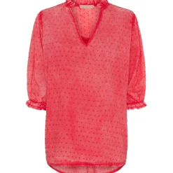 MARTA DU CHATEAU dame bluse 1471 - Rosso4539 Best