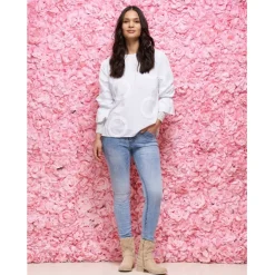 MARTA DU CHATEAU dame bluse MdcVinter - White Online