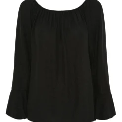 MARTA DU CHATEAU dame bluse mdcAlexandra 6139 - Black Discount