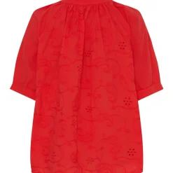 MARTA DU CHATEAU dame bluse MdcAlicia - Red