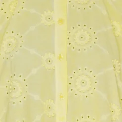 MARTA DU CHATEAU dame bluse MdcBianca - Giallo Cold Wash Sale