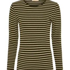 MARTA DU CHATEAU dame bluse 5356 - Bosco/Gold Hot