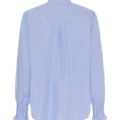 MARTA DU CHATEAU dame bluse MdcMargaux 6811 - Celeste