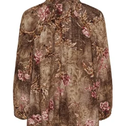 MARTA DU CHATEAU dame bluse MdcOctavia 003B - FangoVOH4988 New