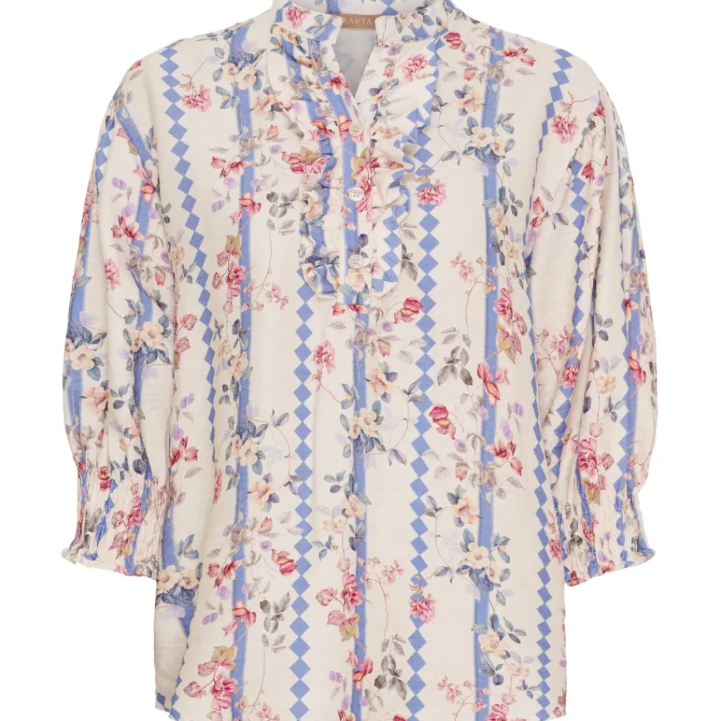 MARTA DU CHATEAU dame bluse MdcCharlie 6892 - Jeans2319tps New