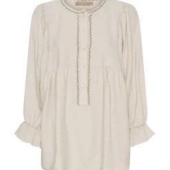 MARTA DU CHATEAU dame bluse MdcPoppy 7473 - Sabbia102 Online