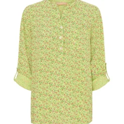 MARTA DU CHATEAU dame bluse 8503 - Verde Mela Cute New