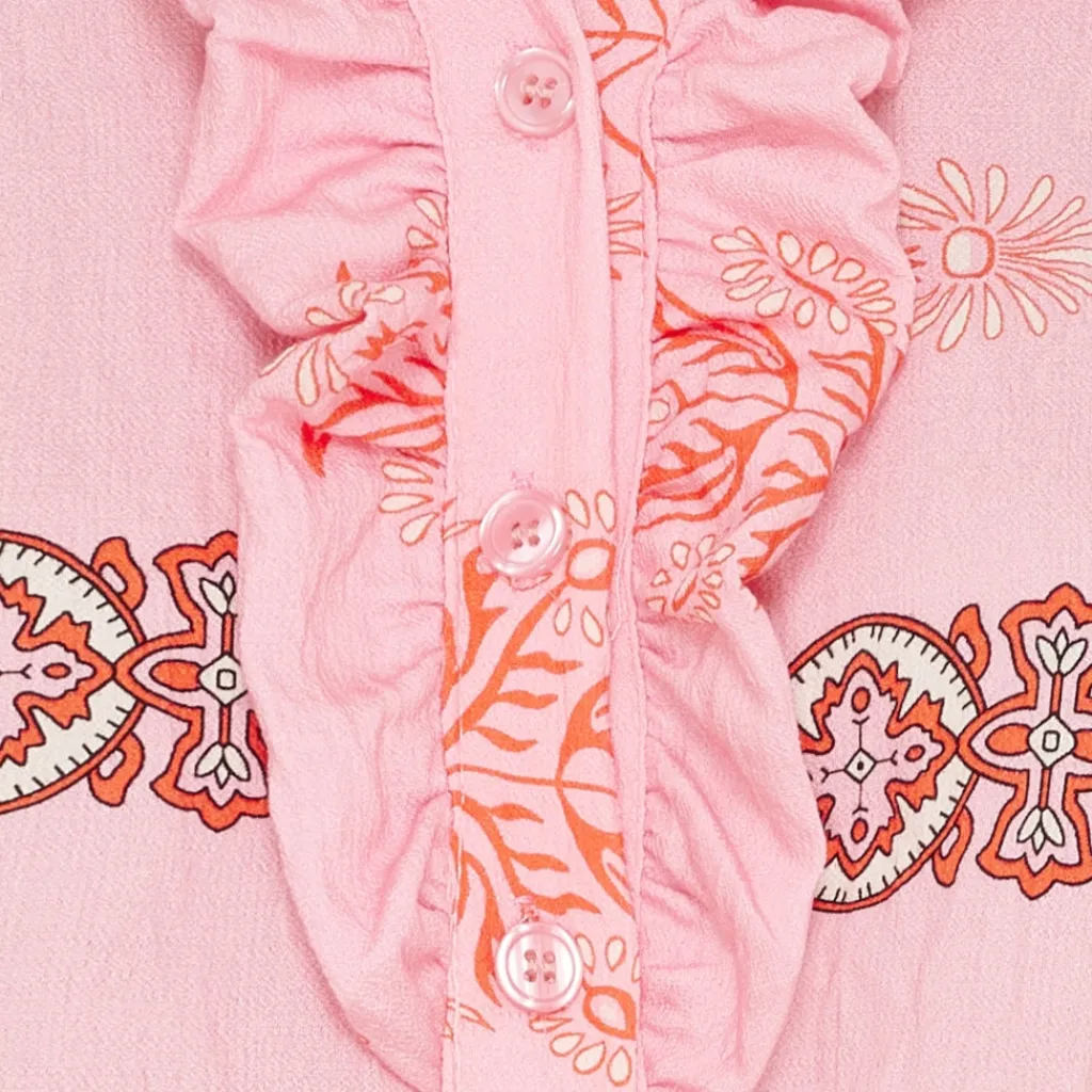 MARTA DU CHATEAU dame bluse MdcCharlie 6892 - Rosa3454tpe Online