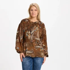 MARTA DU CHATEAU dame bluse 2658 - Moro25 Discount