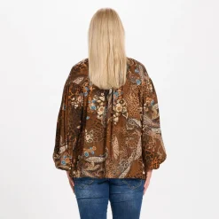 MARTA DU CHATEAU dame bluse 2658 - Moro25 Discount