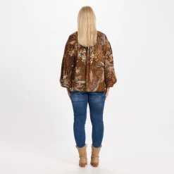 MARTA DU CHATEAU dame bluse 2658 - Moro25 Discount