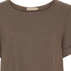 MARTA DU CHATEAU dame bluse MdcNatalie 83893 - Cold brown Outlet