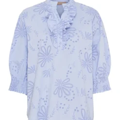 MARTA DU CHATEAU dame bluse MdcLinda 6317E - Celeste Sale