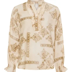 MARTA DU CHATEAU dame bluse MdcJoceline 5891 - Beige462 Hot