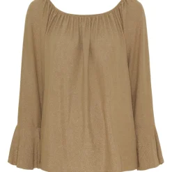 MARTA DU CHATEAU dame bluse mdcAlexandra 6139 - Camello