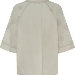 MARTA DU CHATEAU dame bluse MDCTania - Sabbia coldwash