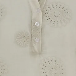 MARTA DU CHATEAU dame bluse MDCTania - Sabbia coldwash